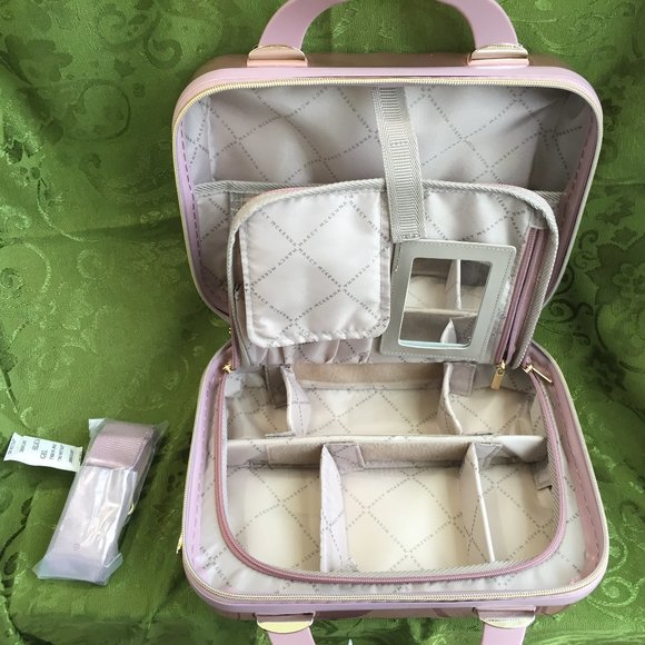 Marcy McKenna 2-in-1 Hardside Essential Beauty Case - Rose Gold - Picture 4 of 4